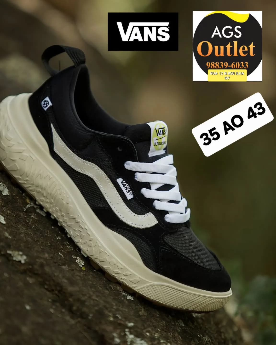 Vans UltraRange preto